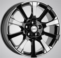 BORBET X10 . ����������� ����: crystal silver, ������ ��������� �����, ������� � ���� �� ������.