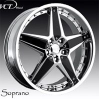 VCT Wheel Soprano . ����������� ����: Chrome, ������ ��������� �����, ������� � ���� �� ������.