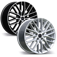 BORBET BS5 . ����������� ����: black polished matt, ������ ��������� �����, ������� � ���� �� ������.